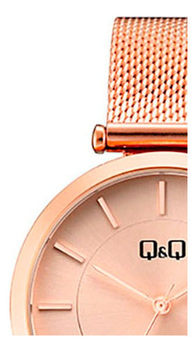 Reloj Q&q Q13a-005py-1 Para Mujer De Acero Tienda Oficial 1