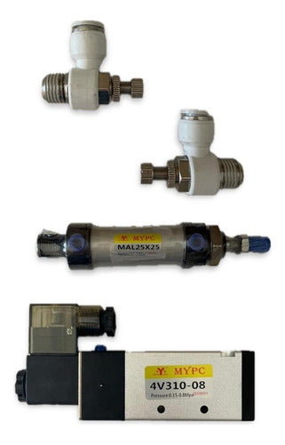 THM INNOVACIÓN Pneumatic Flow Regulator 1/4 Thread 8mm Tube 0