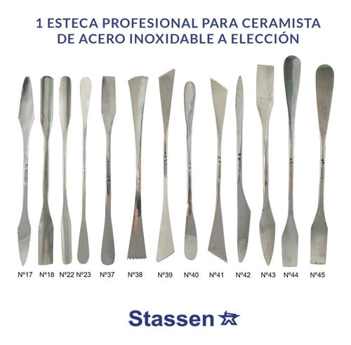 Stassen Professional 100 Series Stainless Steel Sticks 1