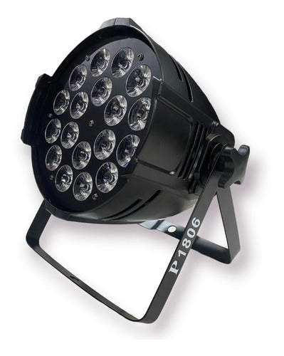 Tacho Led Rgbwa+uv  Leds 18w Weinas P1806 0