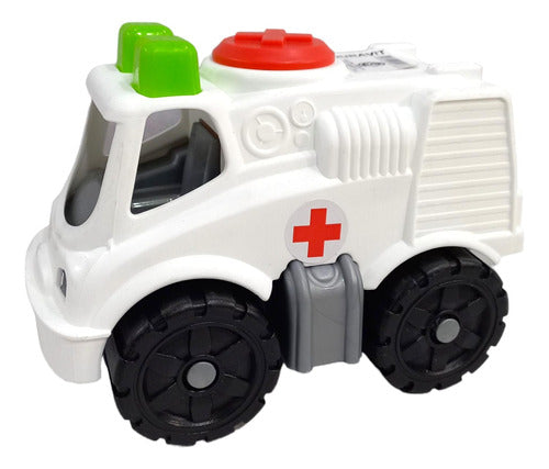 JALÙ BAZAR Mini Ambulance Vehicle 15cm 0