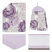 Sweet Jojo Designs Lavanda Púrpura Boho Shabby Chic Floral N 4