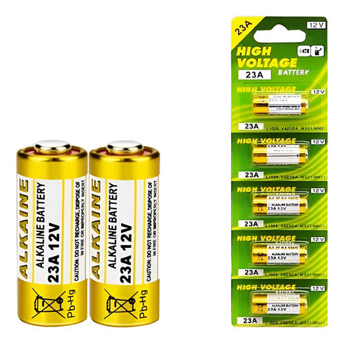 Pila Alcalina Pack X5 Celdas Seca 23a 12v 0