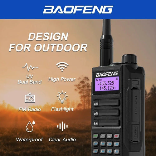 Handy Baofeng BFUV16 12W IP67 VHF/UHF 2022 Official Distributor 1