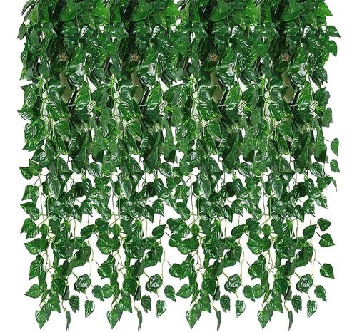 Guiñaldas Deco Vertical Artificial Vines 2.20m x 12 Leaves 5