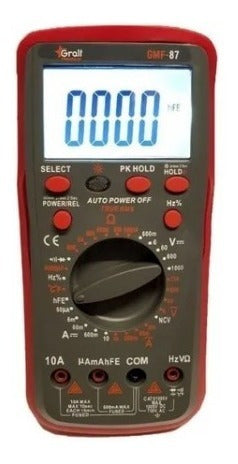 Gralf Premium GMF-87 Digital Multimeter Tester NCV AC/DC 0