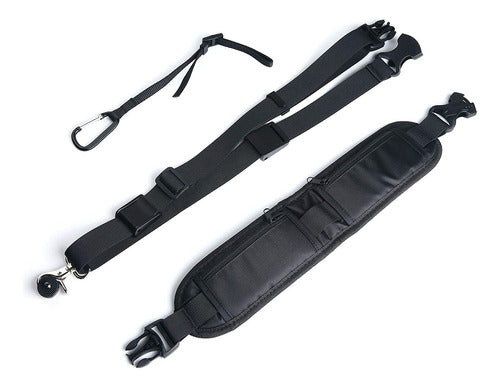 Professional DSLR Camera Shoulder Strap Harness | Black 2