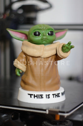 Flusha Store Bebé Yoda - Star Wars The Child - 3D Print 1