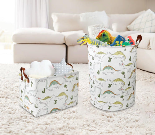 NTAOHAMPER Dinosaur Laundry Basket 1