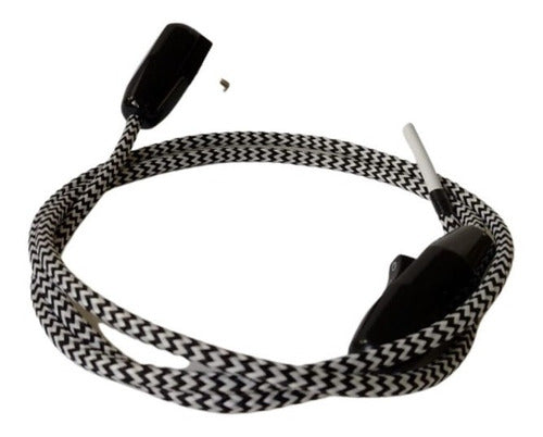 Cable Armado Velador Con Interruptor Y Enchufe 1