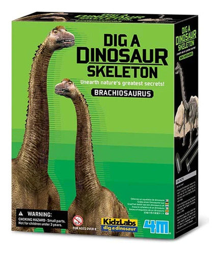 Juego Educativo 4m Excavación Del Esqueleto Braquiosaurio 0