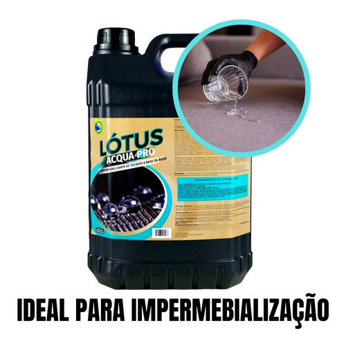 Impermeabilizante Tecidos Sofás Lótus Acqua-pro 5 Litros 2