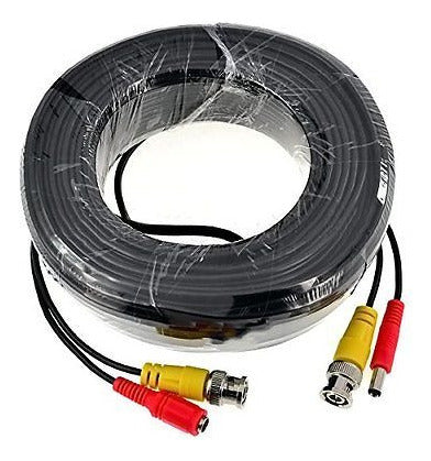 Annke 1 X 60ft BNC Video Power Connector Cable 4