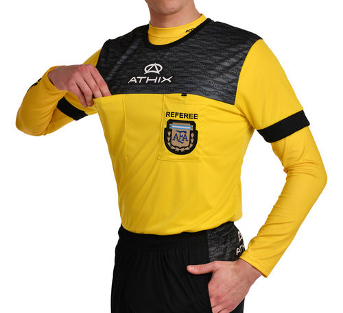 Athix 2022 Original Referee T-Shirt (Yellow) 4