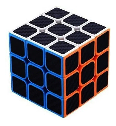 Youpine Cube Magic Cube 3x3 5.8 Cm Carbon Magic Cube 0