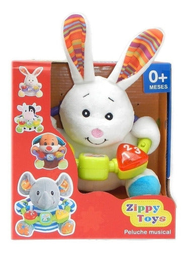 Zippy Toys Musical Plush Toy for Baby Light Sound Sharif Express 3