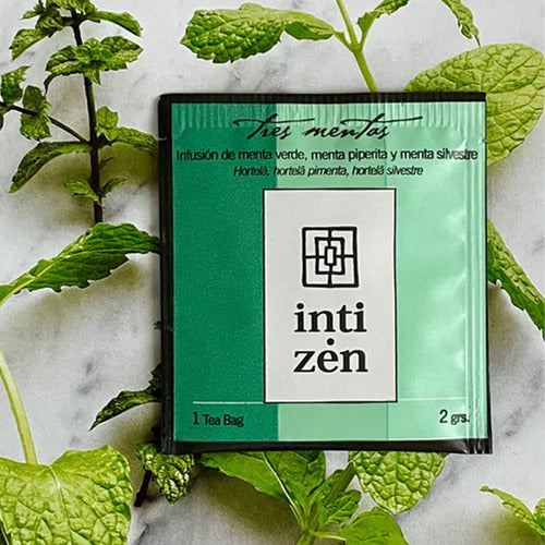 Te Inti Zen 3 Mentas Piperita Verde Y Silvestre 15 Sobres 1