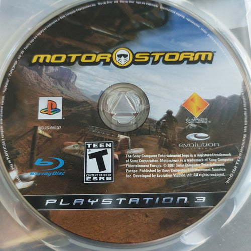 Motor Storm Juegazo Original Físico Play Station 3 Ps3 2