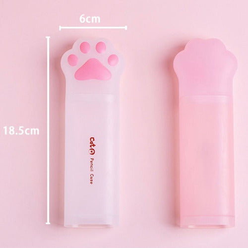 Pencil Case Holder Box - Cat Paw Design 12