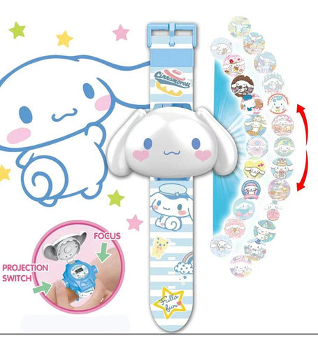 Reloj Proyeccion Cinnamoroll My Melody Kuromi 0