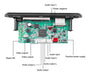 Modulo Bluetooth 5.0 Aux Mp3 Usb Mp5 Fm C/control 12v 2