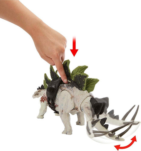 Dinosaurios Jurassic World Gigantic Trackers Stegosaurus 2