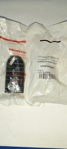 Honda NX350 Sahara Front Pedal Rubber OEM 50661KAS 3