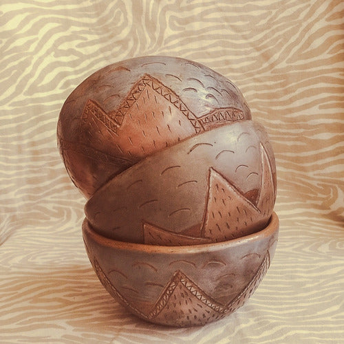 Handcrafted Bariloche Clay Bowl 0