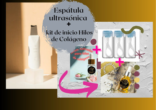 Espatula Ultrasónica + Kit De Hilos Tensores Reabsorbibles 0