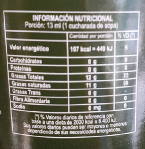 La Abundancia Coconut Oil 600 G 1