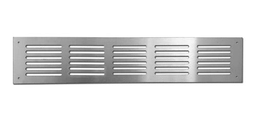 Radem Rejillas Para Ventilación Muebles, Hogar Acero Inox. 50 X 10 0