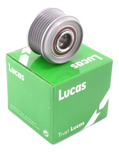 Lucas Alternator Pulley with Clutch for Citroen C4 Picasso 1.6 HDi 0