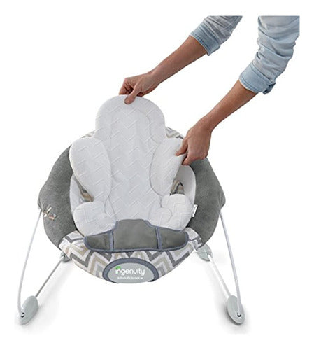 Ingenuity Smartbounce Automatic Hands-Free Bouncer - Braden 3