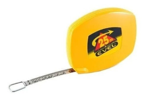 Evel Measuring Tape 25 Mts With Yellow Belt Art 225 1