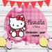 Megapixel Diseño E Impresión Banner Circular Cumpleaños - Hello Kitty 1