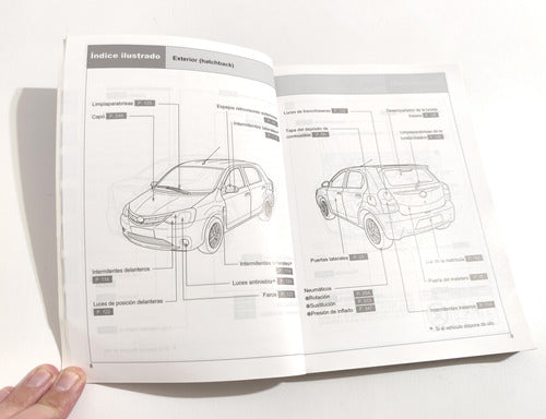 Manual Toyota Etios 2014 Propietario Usuario Manuales Libro 4