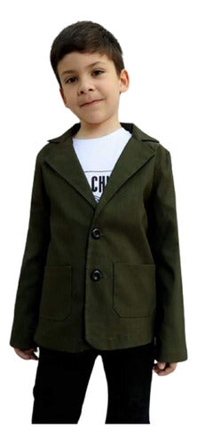 Kids' Elasticized Bengaline Dress Blazer Jacket Sizes 4 to 16 6