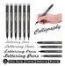 Tebik Hand-Lettering Kit, 22-Piece Set of Calligraphy Pens 1