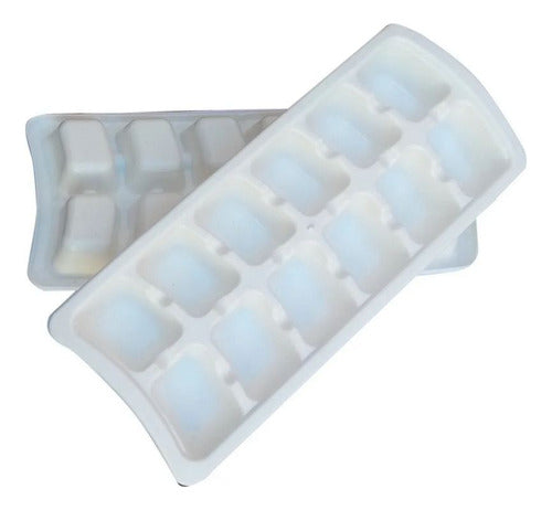 Bazar Floresta Flexible Plastic Ice Cube Trays Pack of 96 Units 0