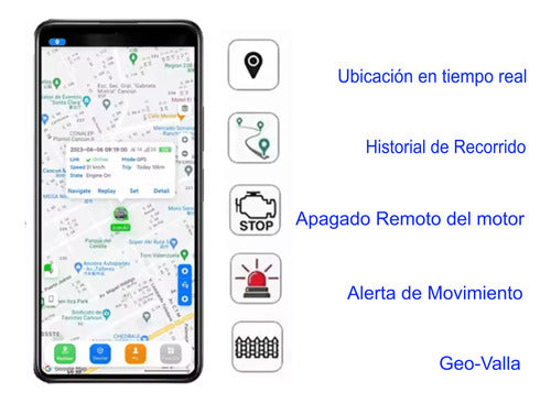 Gps 4g Localizador Satelital Rastreador Vehicular Corte App 6