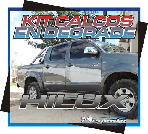 Franja Laterales Toyota Hilux Srv 2005 Calcos Calcomanias LG 5