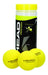 Pelotas Fronton Head Paleta Amarilla Tubo X3 - Auge 0