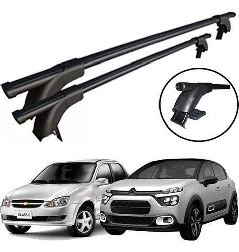 Iael Roof Rack Kit for Renault Clio II Mio 3 Doors 0