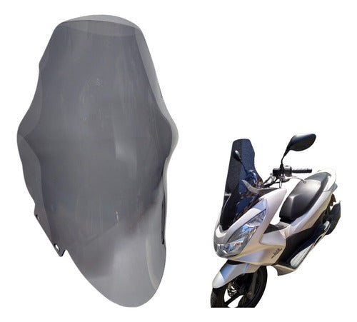 Bolha Alta  Honda Pcx  16/18 Fumê 1