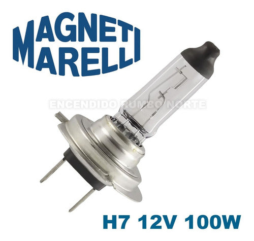 Lámpara Magneti Marelli H7 100W 12V X Unidad 0