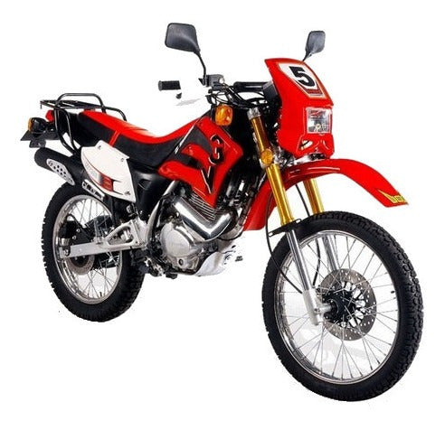 Zanella ZTT 200 Red Motorcycle Seat -2r 2