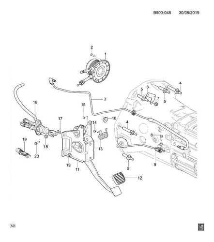 GM Ruleman Empuje Para Chevrolet S10 12/16 Original 3