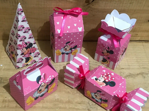 Kit Festa Infantil Minnie Rosa 5