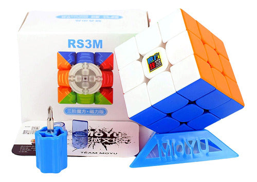 Moyu Cubo Rubik Magnetico 3x3 Rs3m 2020 0