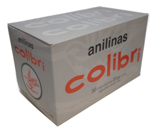 Anilina En Frio Colibri X 90 U (60 Negro + 30 Azul Marino) 3